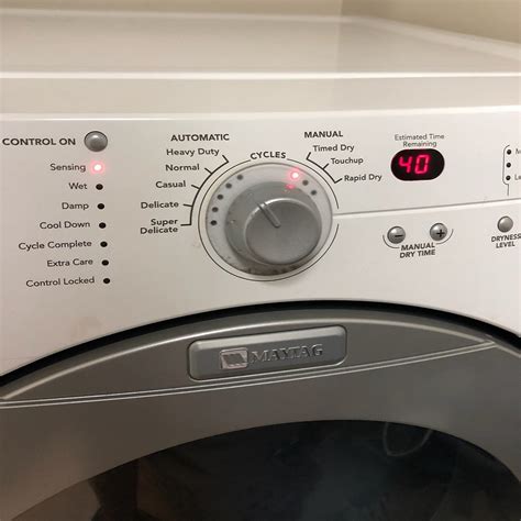 maytag washer sensing|More.